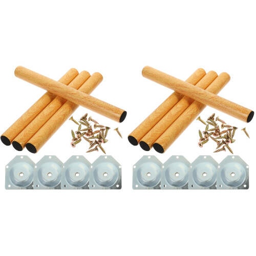 2Sets Holz Möbelbeine Ersatz Für Schrank Varianten 1