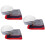 3Sets Polyester Captain Hut Mit Schal Bunt Für Karneval Und 9