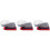 3Sets Polyester Captain Hut Mit Schal Bunt Für Karneval Und 6