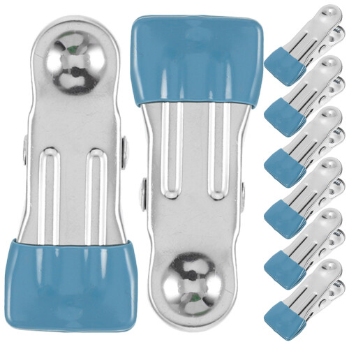 200Stk Robuste Pool-Clips Dunkelblau Für Abdeckungen 2