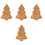 4Stk Xmas Baum Servierteller Bambus Und Robust 5