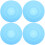 4Stk Vinyl Schallplatten Matte Blau Silikon Schutzpad 5