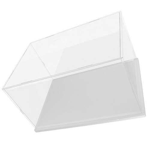 2Stk Transparente Acryl Vitrine Box Für Figuren Und Sammlungen 2