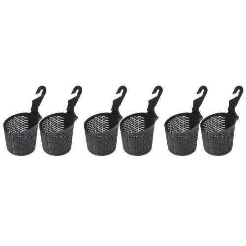 6St Zwart Auto Beker Organizer Voor Drank En Waterfles 2