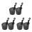 6St Zwart Auto Beker Organizer Voor Drank En Waterfles 7
