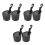 6St Zwart Auto Beker Organizer Voor Drank En Waterfles 5