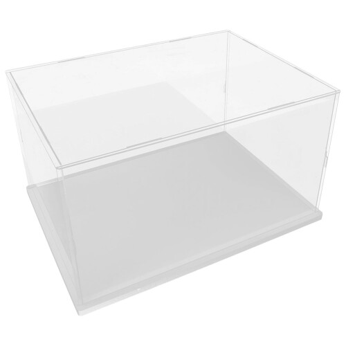 2Stk Transparente Acryl Vitrine Box Für Figuren Und Sammlungen 1