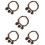 5Sets Klimtoy Lichtbruin Vogelstand 9