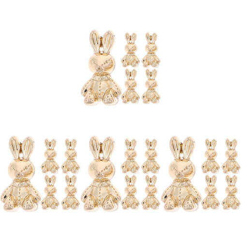 20St Gouden Bunny Knopen Voor En DIY Projecten 1
