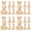 20St Gouden Bunny Knopen Voor En DIY Projecten 5