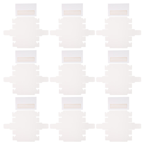 30St Cupcake Box Wit, Papieren Macaron Doos Met Voor Opslag 1