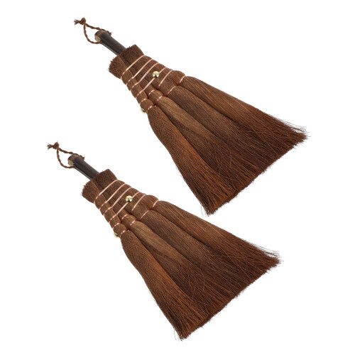 6St Compacte Bureauveger Handveger Lichtbruin Hout En Palm