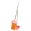 3Sets Mini Stoffer Set Roze Plastic Halloween Poppenhuis Decor 1