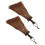 6St Compacte Bureauveger Handveger Lichtbruin Hout En Palm 3