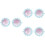 3St Kinder Zonnebril Bloemdesign Kids Party Props 6