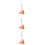 3Sets Mini Stoffer Set Roze Plastic Halloween Poppenhuis Decor 10