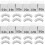 1200St Baby Kledinglabels Maandlabels Polyester Wit Pasgeborenen 7