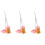 3Sets Mini Stoffer Set Roze Plastic Halloween Poppenhuis Decor 6