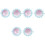 3St Kinder Zonnebril Bloemdesign Kids Party Props 3
