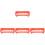 4St Plastic Limiter Kammen Organizer Voor Kappershuis 4