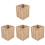 4St Woven Organizer Voor Kantoor Met En Ijzer 3