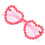 2St Lichtgewicht Roze Zonnebril Hartvorm Accessoires 2