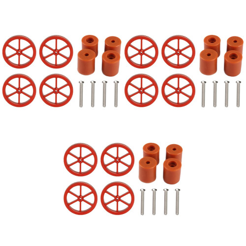 3Sets 3D Printer Kit DIY Met Kleurrijke Leveling Moeren En Schroeven 2