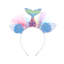 3St Multicolor Hoofdband Zeemeermin En Eenhoorn Voor Kinderkostuum