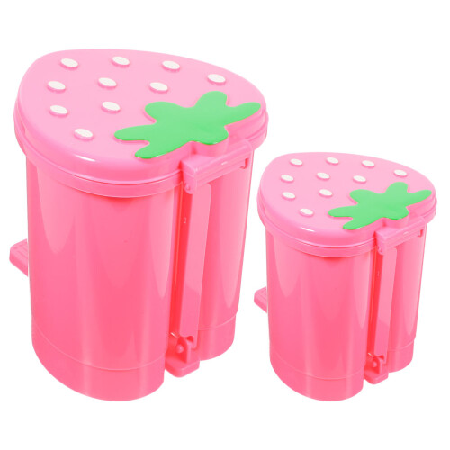 4St Roze Bedside Afvalbak Met Duurzaam Plastic Voor 1