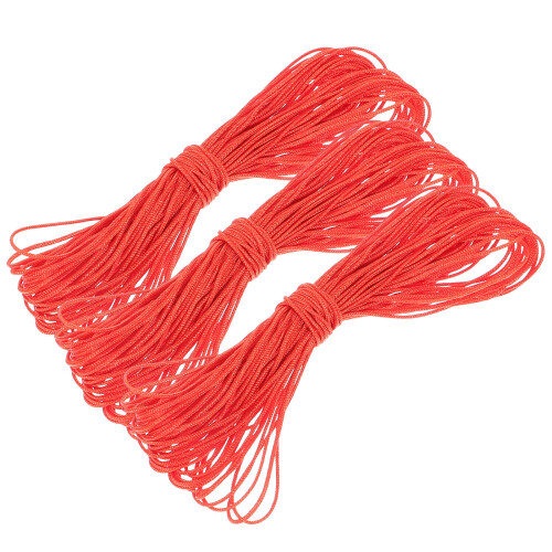 4St Polyester Gevlochten Rood Voor DIY Armband Knutselprojecten 1