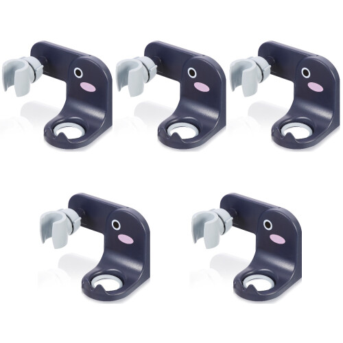 5Sets ABS Douchekopstandaard Spijkers , Kleefkracht 2