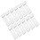 48St Vertical Blind Replacement Tabs Wit, Slijtvaste Pom Materiaal 3