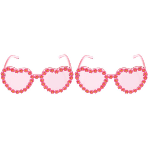 2St Lichtgewicht Roze Zonnebril Hartvorm Accessoires 2