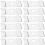 48St Vertical Blind Replacement Tabs Wit, Slijtvaste Pom Materiaal 9