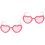 2St Lichtgewicht Roze Zonnebril Hartvorm Accessoires 5