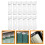 48St Vertical Blind Replacement Tabs Wit, Slijtvaste Pom Materiaal 7