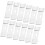 48St Vertical Blind Replacement Tabs Wit, Slijtvaste Pom Materiaal 2