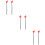 6St Rood Plastic Hand Pointers Voor Presentaties En Kinderfeestjes 11