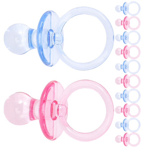 96St Babyshower Speentjes Mini Plastic Assorti Feestdecoratie 1
