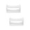 2Sets Wandplank Van Houtplastic Voor Router En Camera in Badkamer 9