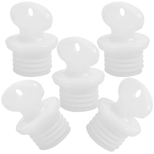 25St Witte Afdichtpluggen, Lekvrije Plastic Stop Voor Kruiken 2