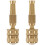 2St Duurzame Gouden Koperen Tuinslang Nozzle 4