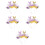10St Zeemeermin Haaraccessoires, Stof En Glans 9