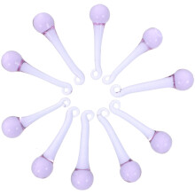 20Stk Farbige Kristall Anhänger Violet Für Hochzeit & Lichterketten