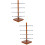 2St Aluminium Brillenhouder Voor Opslag En Display, Multi Kleur 9