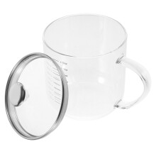 2Stk Messbecher Mit Griff Transparent Für Milch Backen
