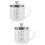 2Stk Messbecher Mit Griff Transparent Für Milch Backen 4