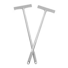 4St Multifunctionele Grijze Metalen Welkomsbord Houder Handheld