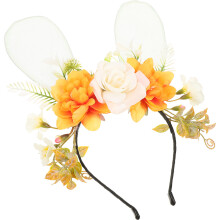 5Stk Stoff Hasenohren Haarreif Party Haaraccessoire