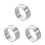 3St Precisie Aluminium Bottom Bracket Adapter Voor Soepele Fietsrit 4